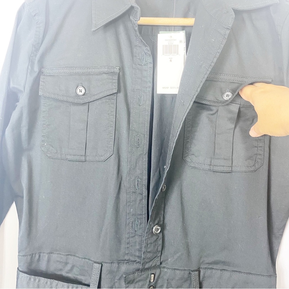 Ralph Lauren Black Belted Jumpsuit  Wardrobe Staple Stylish Cute Work Casual Sz4 - Picture 6 of 13
